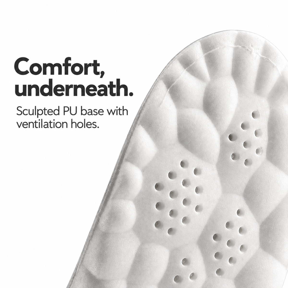 Solequo Everyday Comfort Insoles: underside